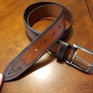 Allen Edmonds Italian Leather Belt size 34 (NWT)